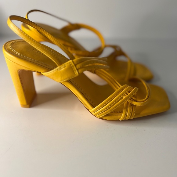 Faye Leather Strappy Heel Sandals - Picture 4 of 7